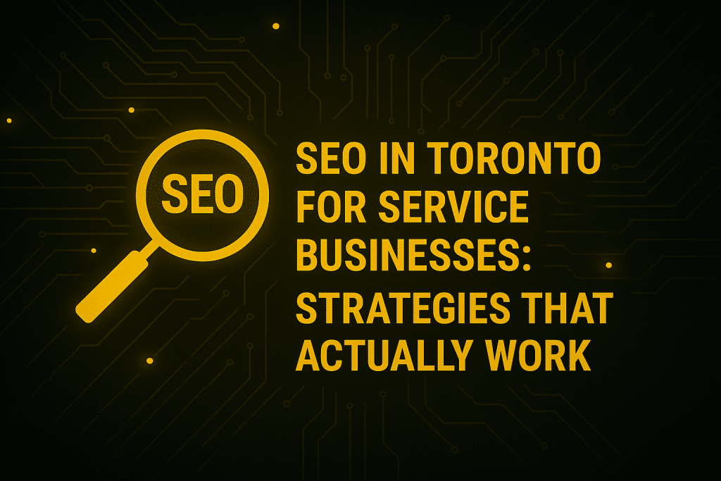 Working SEO Strategies for Toronto Service Companies