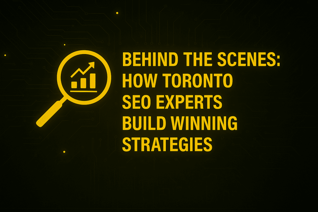 Toronto SEO Experts: How Winning Strategies Are Built