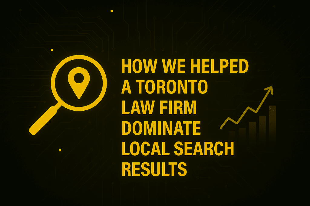 Toronto Law Firm SEO Success: Dominating Local Rankings