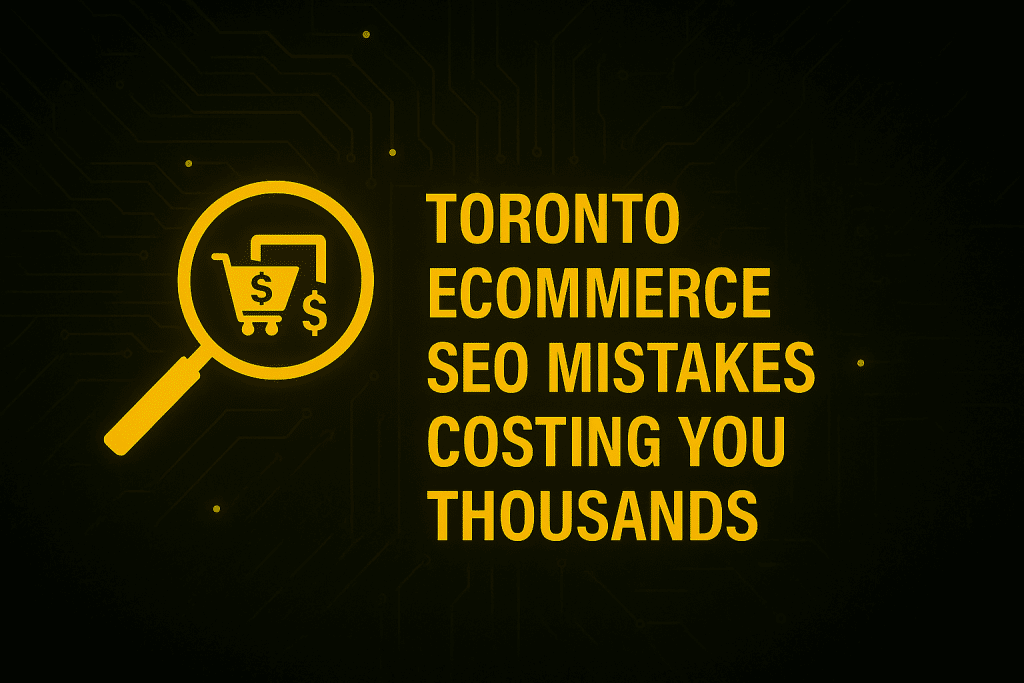 Costly Ecommerce SEO Errors Toronto Businesses Make