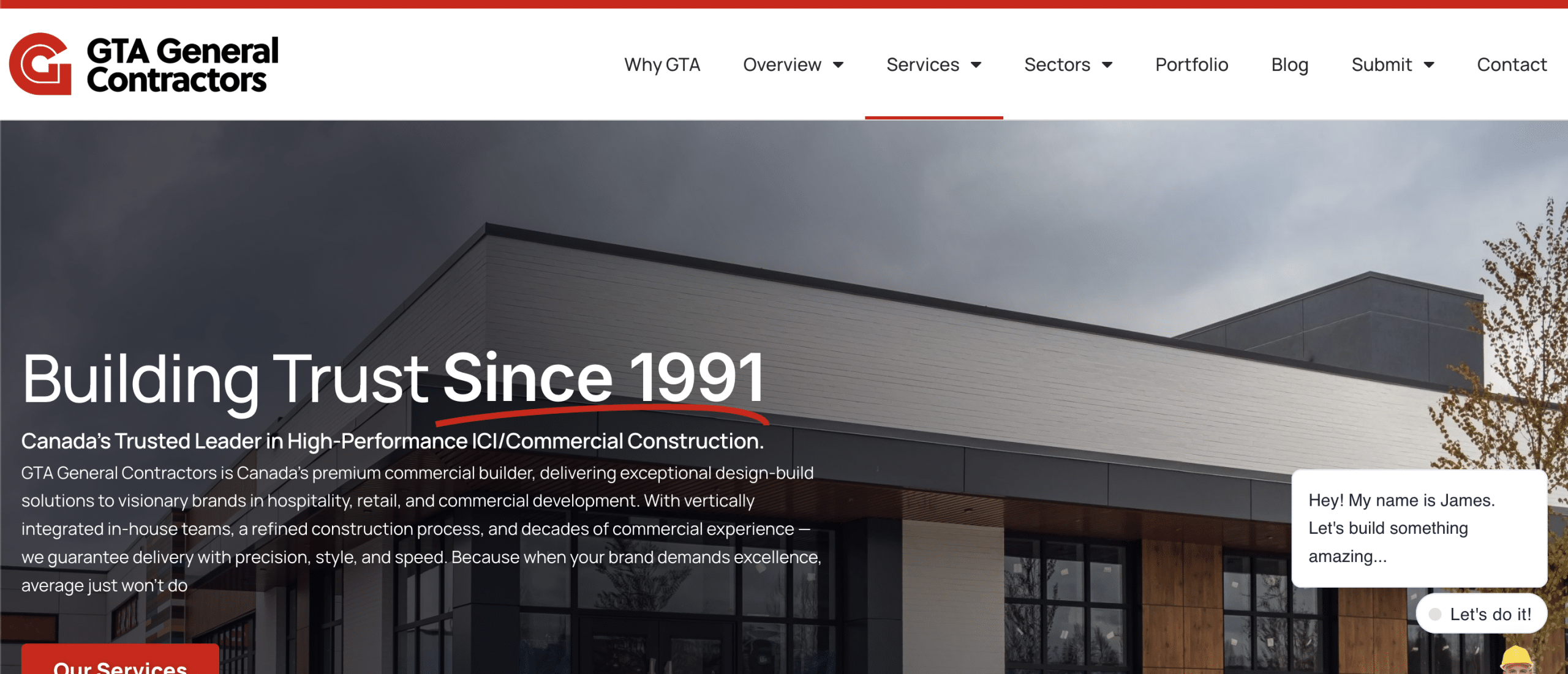 gta contractors seo audit