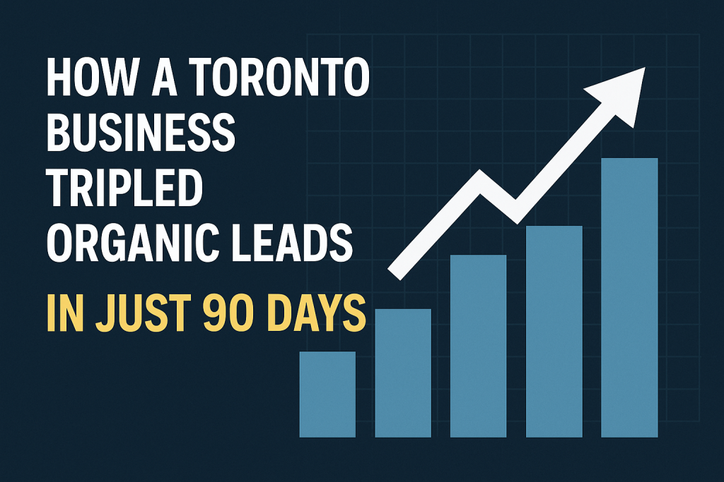 Toronto Business Tripled in Leads