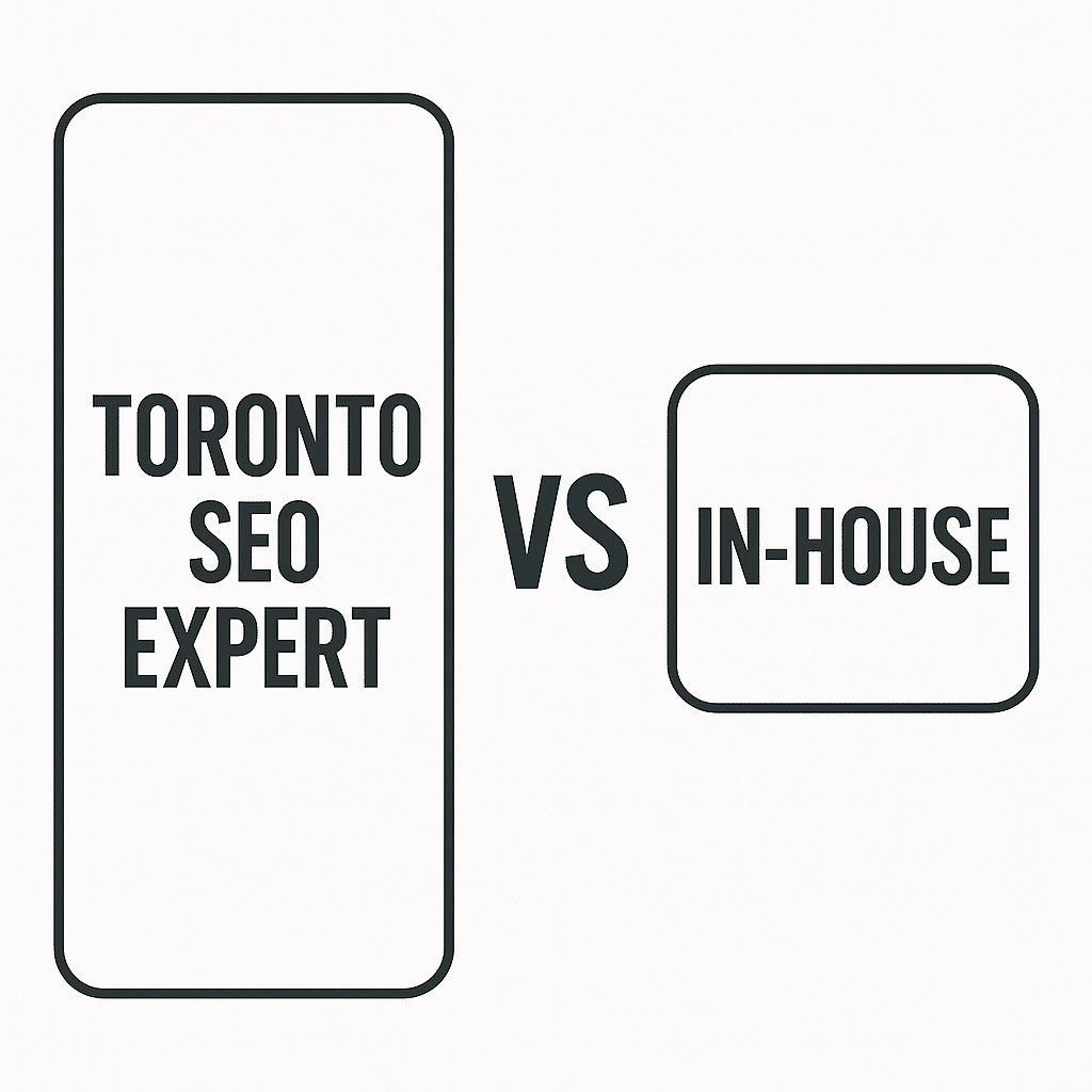 toronto seo expert vs in house