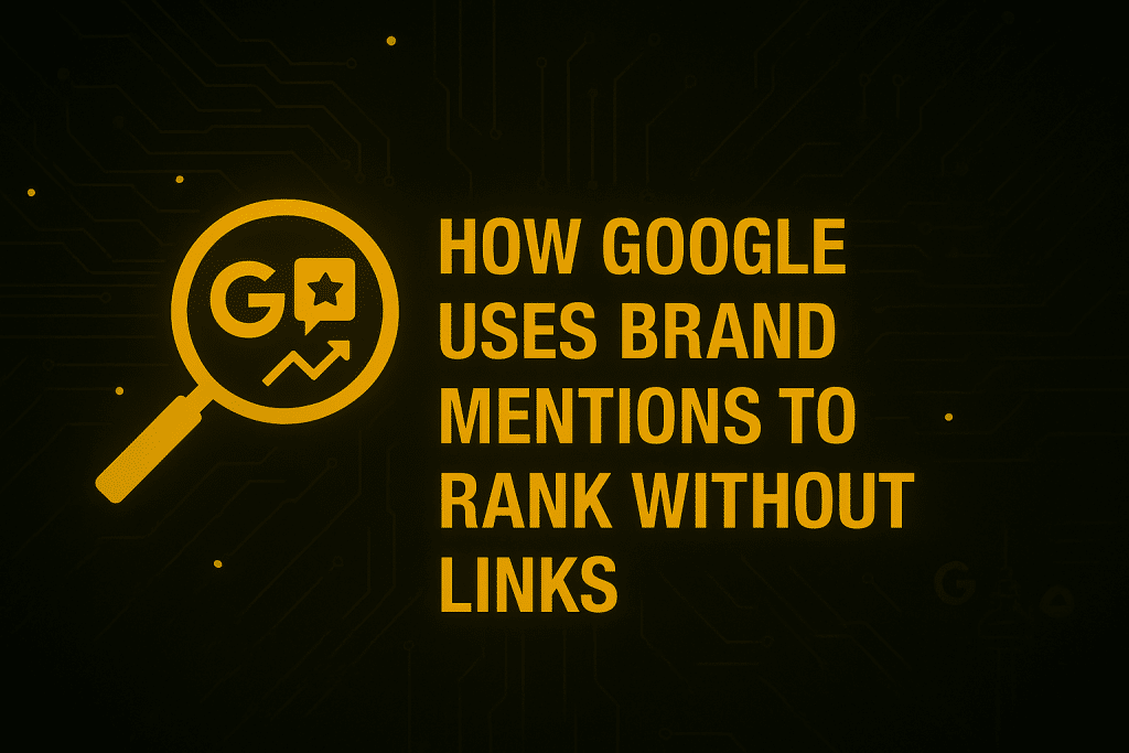 Brand Mentions and SEO: Ranking Without Backlinks on Google
