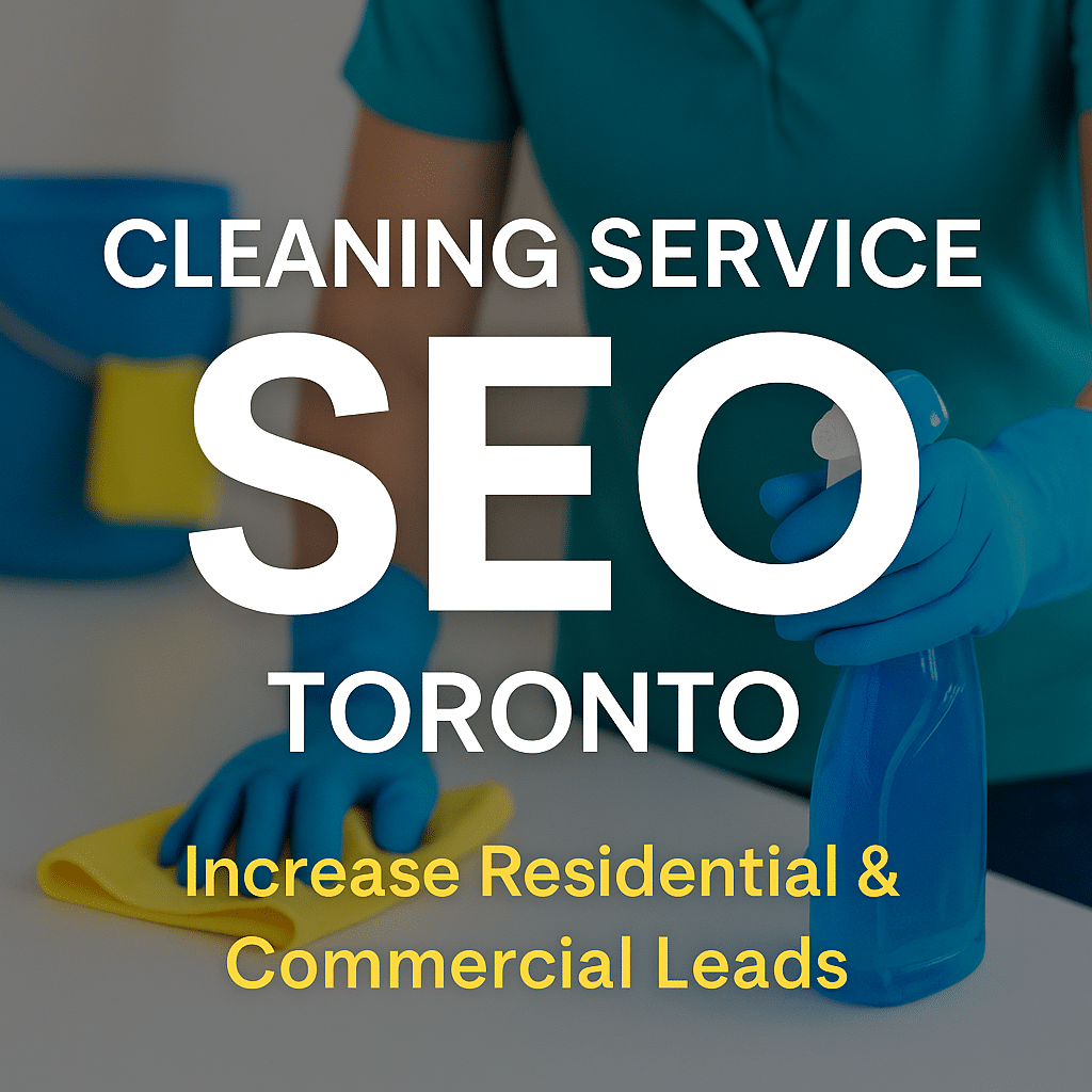 cleaning seo service toronto