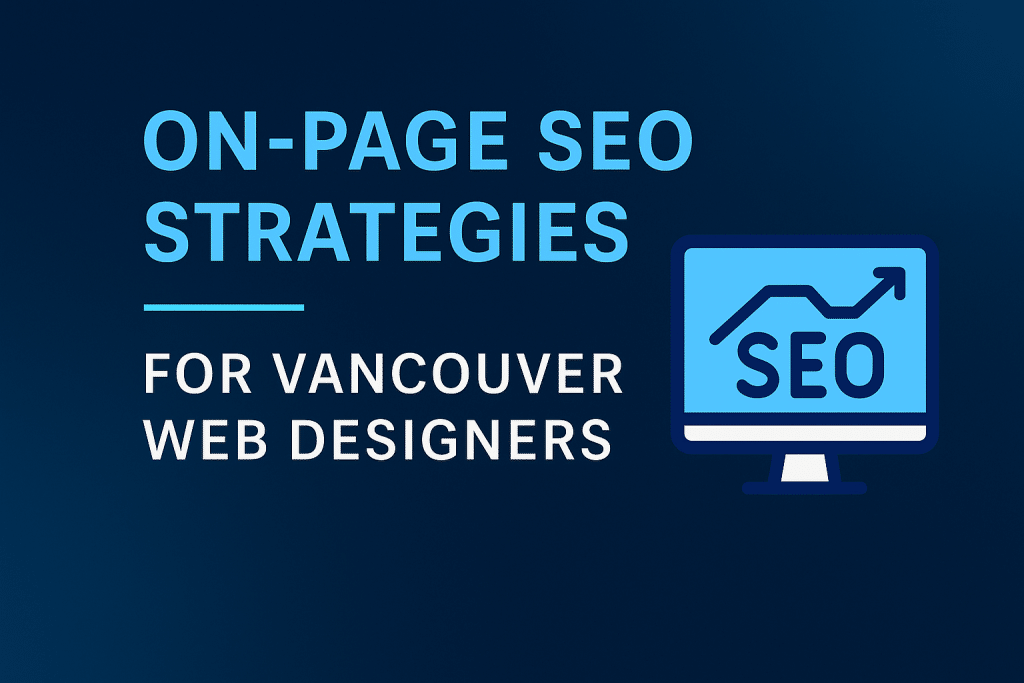 onpage seo vancouver web design