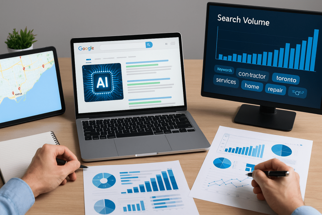 AI SEO for Contractors and Home Services in Toronto