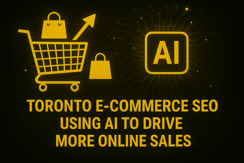 Toronto E-Commerce SEO: Using AI to Drive More Online Sales