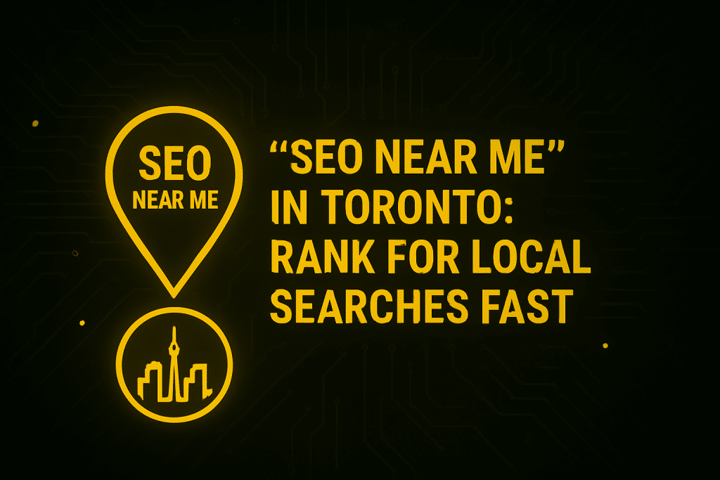 SEO Near Me in Toronto