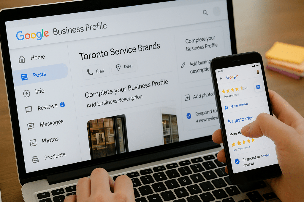Google Business Profile Optimization for Toronto Service Brands