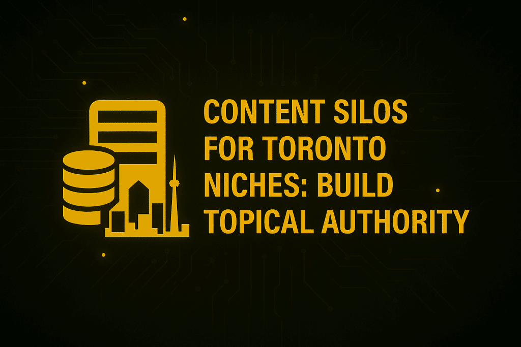 Toronto SEO Topical Authority Through Content Silos
