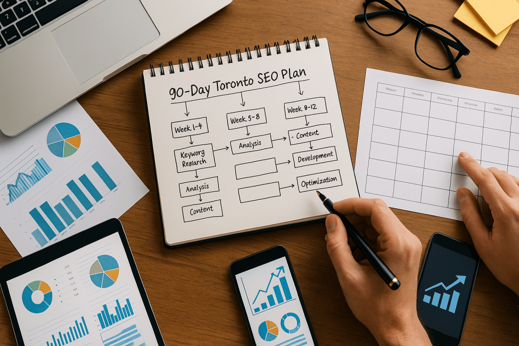 90-Day Toronto SEO Plan – Roadmap Actions