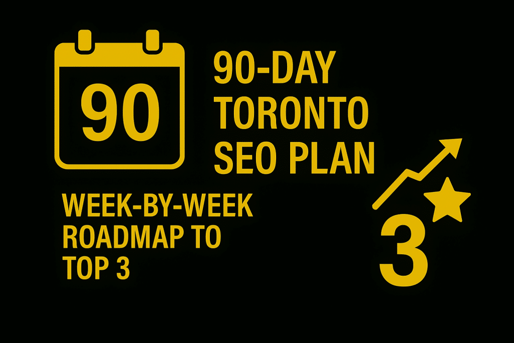 90-Day Toronto SEO Plan