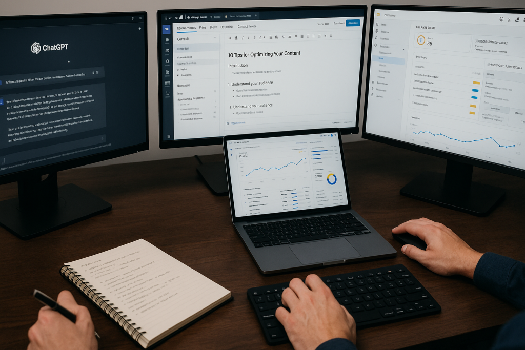 Toronto SEO Meets ChatGPT: Building Smarter Content Workflows