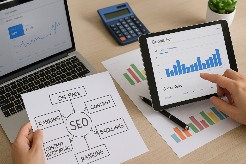 SEO vs Google Ads in Toronto