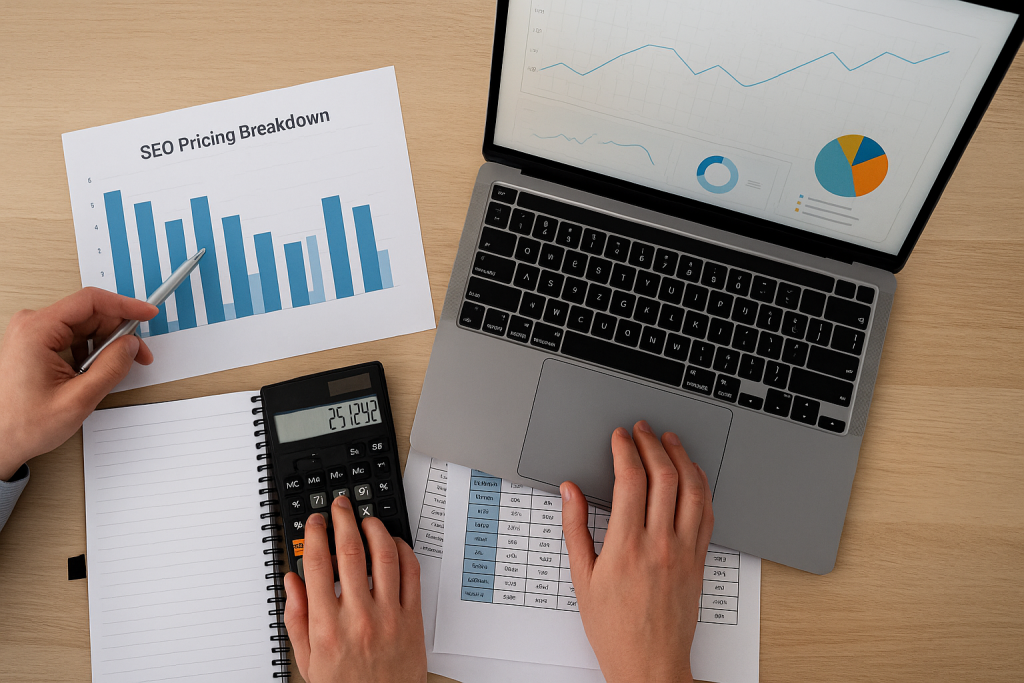 Toronto SEO Pricing Breakdown Visual