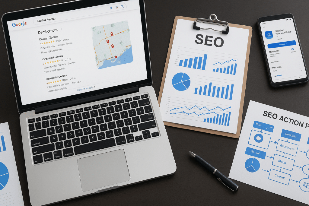 Dental SEO Toronto: From Map Pack to Page One