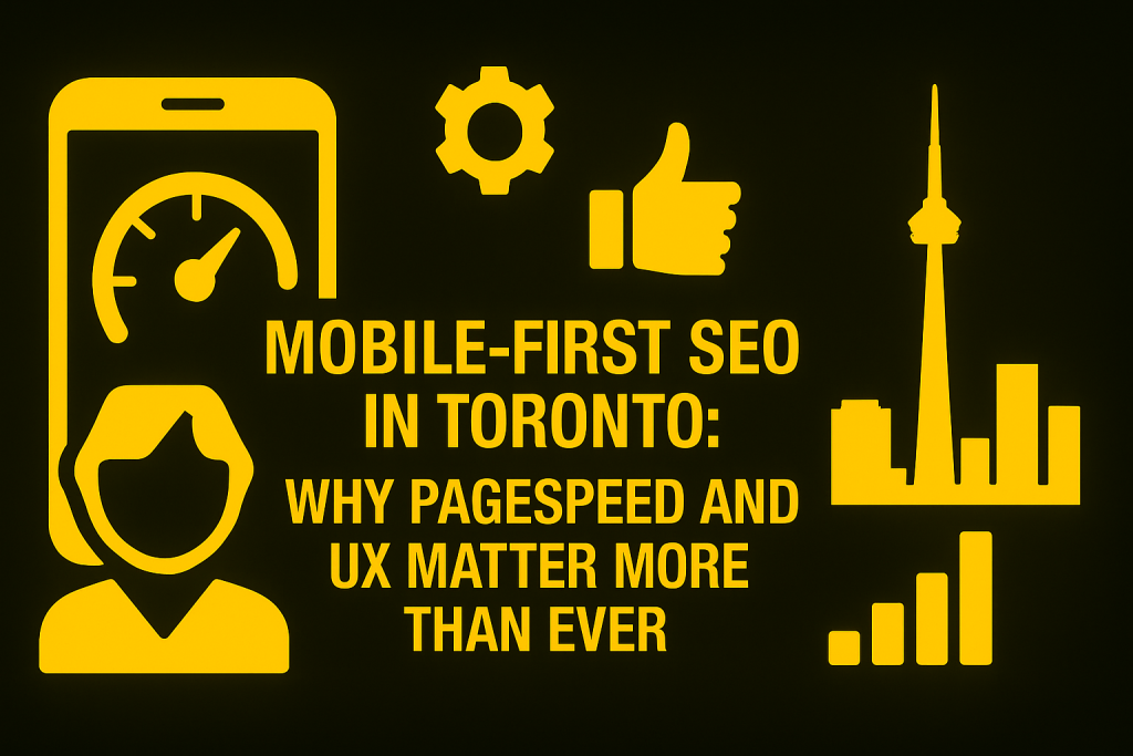 Mobile-First SEO Optimization Workspace in Toronto