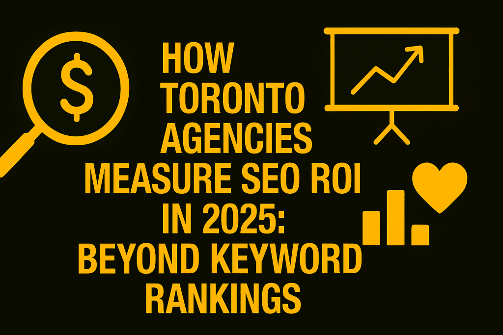 Toronto Agencies Measure SEO ROI in 2025