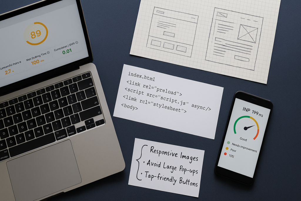 Core Web Vitals Optimization in Action – Toronto Web Performance Audit