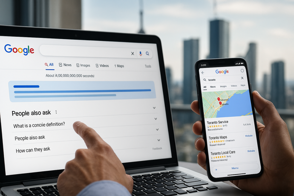 Zero-Click Search in Toronto