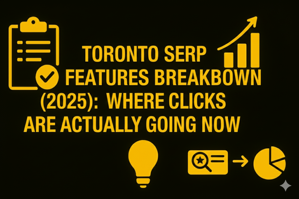 Toronto SERP Features Breakdown