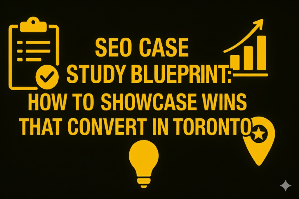 SEO Case Study Blueprint